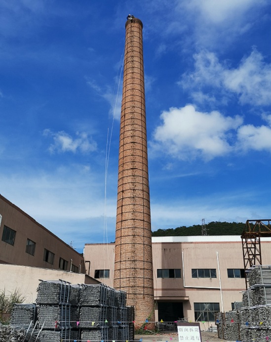 馬鞍山煙囪拆除公司:綠色拆除之路,專業引領,環保先行